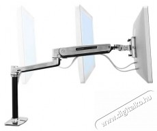 ERGOTRON LX HD Sit-Stand Desk Mount LCD Arm TV tart&oacute; konzol Tv kieg&eacute;sz&iacute;tők - Fali tart&oacute; / konzol - Asztali tart&oacute; - 531752