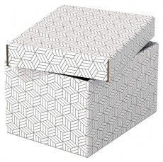 Esselte Home S méret 3db/csomag tárolódoboz - fehér Háztartás / Otthon / Kültér - Lakásfelszerelés - Tároló - 395690