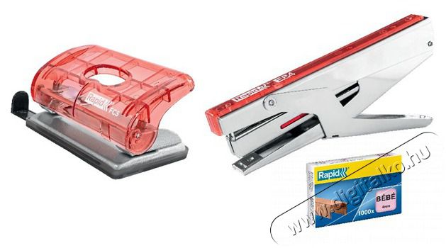Esselte ColourBreeze korall mini lyukaszt&oacute; Iroda &eacute;s sz&aacute;m&iacute;t&aacute;stechnika - Pap&iacute;r kezelő term&eacute;k - Pap&iacute;rv&aacute;g&oacute; - 403862