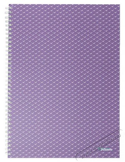Esselte ColourBreeze A4 kock&aacute;s levendula spir&aacute;lf&uuml;zet Egy&eacute;b - Nem forgalmazzuk ! - 406976
