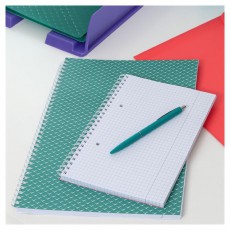 Esselte ColourBreeze A4 kock&aacute;s levendula spir&aacute;lf&uuml;zet Egy&eacute;b - Nem forgalmazzuk ! - 406976