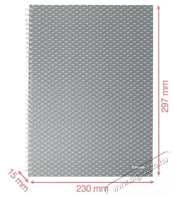 Esselte ColourBreeze A4 vonalas levendula spir&aacute;lf&uuml;zet Iroda &eacute;s sz&aacute;m&iacute;t&aacute;stechnika - Egy&eacute;b sz&aacute;m&iacute;t&aacute;stechnikai term&eacute;k - 406979