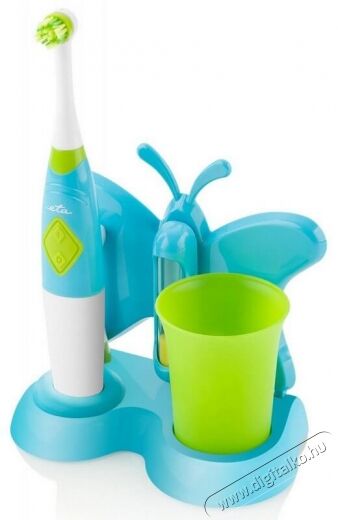 ETA 1294 90080 Zubnicka elektromos gyerek fogkefe - k&eacute;k Sz&eacute;ps&eacute;g&aacute;pol&aacute;s / Eg&eacute;szs&eacute;g - Sz&aacute;j / fog &aacute;pol&aacute;s - Elektromos fogkefe - 336194
