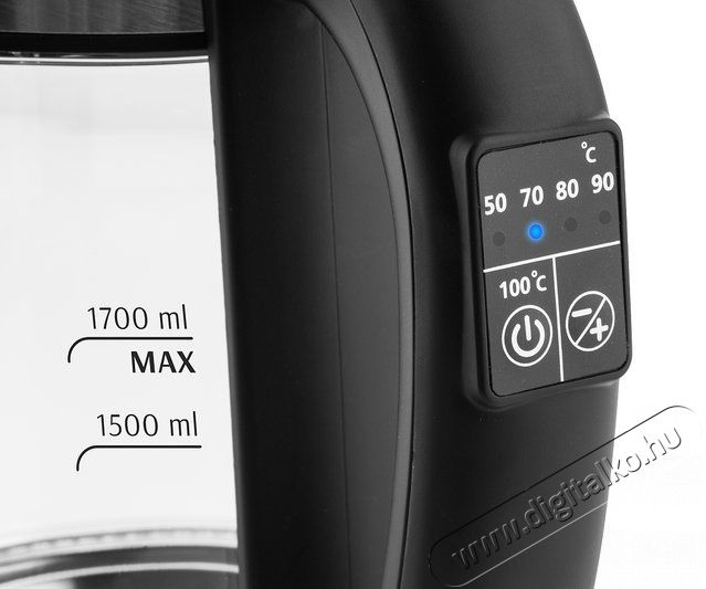 ETA 7153 90000 Crystela Digi v&iacute;zforral&oacute; Konyhai term&eacute;kek - V&iacute;zforral&oacute; / teafőző - 346715