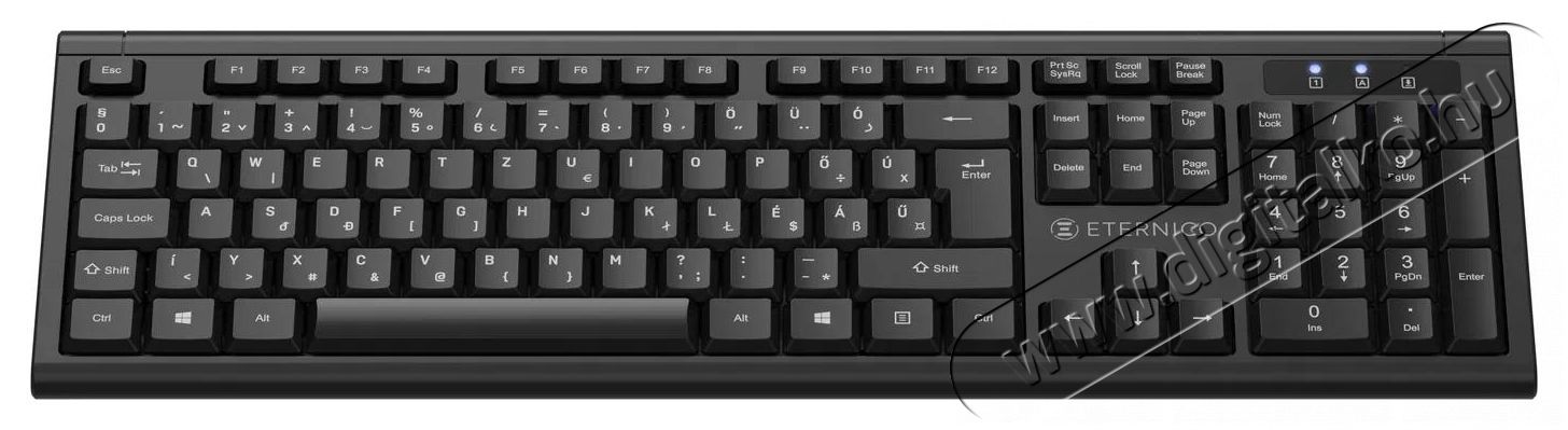 Eternico Essential Keyboard Wireless KS1000 - HU Iroda &eacute;s sz&aacute;m&iacute;t&aacute;stechnika - Billentyűzet / billentyűzet szett - Vezet&eacute;k n&eacute;lk&uuml;li - 503345