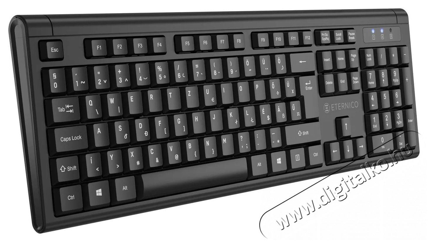 Eternico Essential Keyboard Wireless KS1000 - HU Iroda &eacute;s sz&aacute;m&iacute;t&aacute;stechnika - Billentyűzet / billentyűzet szett - Vezet&eacute;k n&eacute;lk&uuml;li - 503345