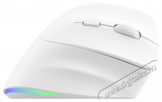 Eternico Wireless Vertical Mouse MVS490, feh&eacute;r Iroda &eacute;s sz&aacute;m&iacute;t&aacute;stechnika - Eg&eacute;r - Vezet&eacute;k n&eacute;lk&uuml;li eg&eacute;r - 535183