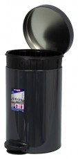 EUROGOLD SIRIUS 14l 40x25cm antracit sz&uuml;rke ped&aacute;los szemetes H&aacute;ztart&aacute;s / Otthon / K&uuml;lt&eacute;r - Lak&aacute;sfelszerel&eacute;s - Szemetes - 514020