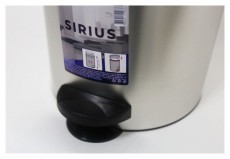 EUROGOLD SIRIUS 5l 19x24cm ez&uuml;st ped&aacute;los szemetes H&aacute;ztart&aacute;s / Otthon / K&uuml;lt&eacute;r - Lak&aacute;sfelszerel&eacute;s - Szemetes - 514018