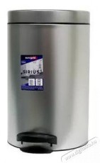 EUROGOLD SIRIUS 14l 40x25cm ez&uuml;st ped&aacute;los szemetes H&aacute;ztart&aacute;s / Otthon / K&uuml;lt&eacute;r - Lak&aacute;sfelszerel&eacute;s - Szemetes - 514021