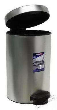 EUROGOLD SIRIUS 14l 40x25cm ez&uuml;st ped&aacute;los szemetes H&aacute;ztart&aacute;s / Otthon / K&uuml;lt&eacute;r - Lak&aacute;sfelszerel&eacute;s - Szemetes - 514021
