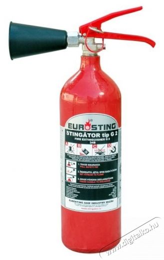 Eurosting tűzolt&oacute; k&eacute;sz&uuml;l&eacute;k, CO2-vel, G2 t&iacute;pus, 2kg H&aacute;ztart&aacute;s / Otthon / K&uuml;lt&eacute;r - Biztons&aacute;gtechnika - Kieg&eacute;sz&iacute;tő - 535191
