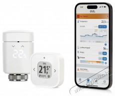 EVE Thermo Comfort Set Bundle - 1x Thermo Control (Matter) + 1x Eve Thermo (Matter) H&aacute;ztart&aacute;s / Otthon / K&uuml;lt&eacute;r - Okos otthon - Termoszt&aacute;t - 508089