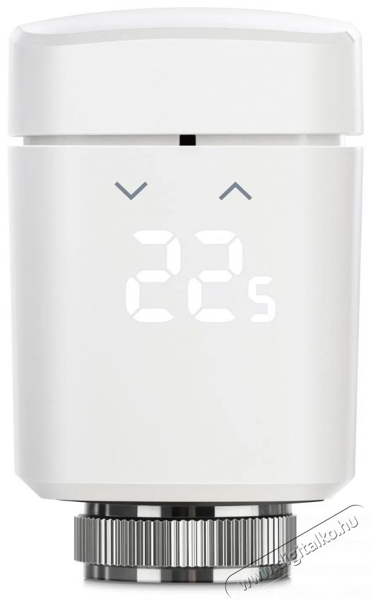 EVE Thermo Smart Radiator Valve - Matter compatible H&aacute;ztart&aacute;s / Otthon / K&uuml;lt&eacute;r - Okos otthon - Termoszt&aacute;t - 508091