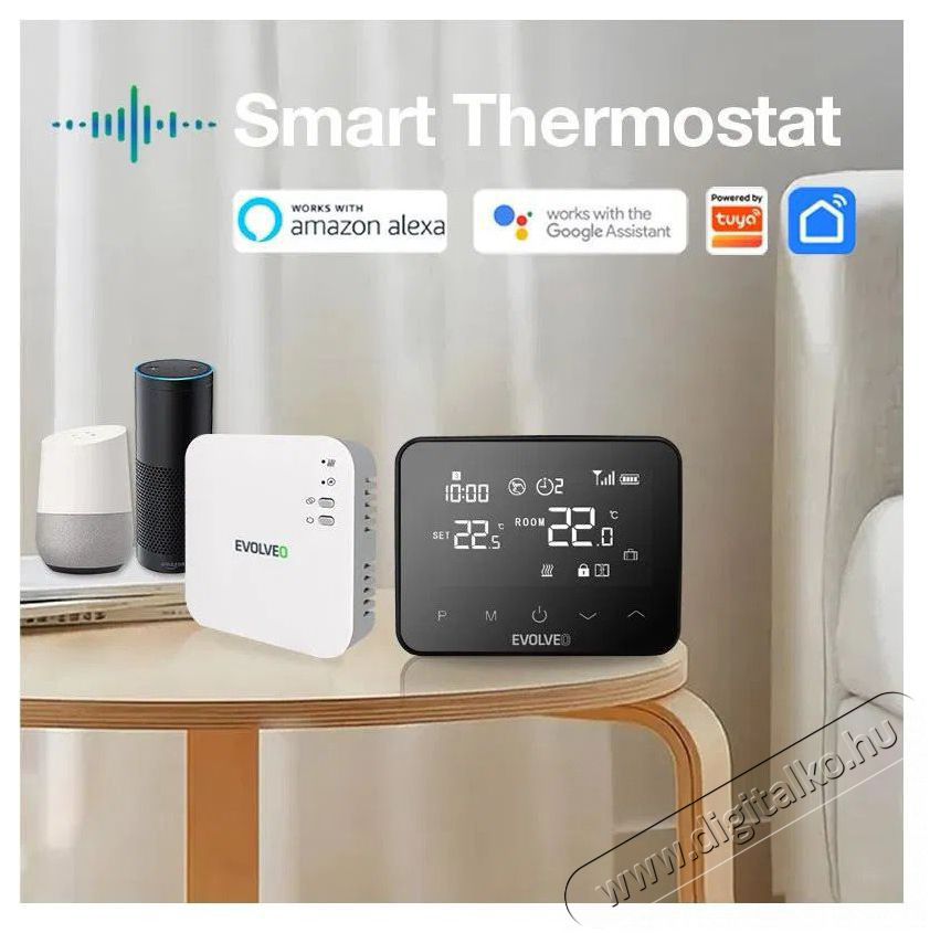 Evolveo Thermal H&aacute;ztart&aacute;s / Otthon / K&uuml;lt&eacute;r - Okos otthon - Termoszt&aacute;t - 508092