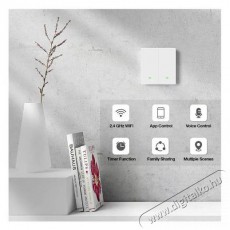 Evolveo WiFi Dual Switch Iroda &eacute;s sz&aacute;m&iacute;t&aacute;stechnika - H&aacute;l&oacute;zat - Switch - 522592