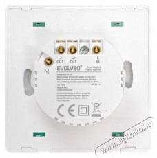 Evolveo WiFi Dual Switch Iroda &eacute;s sz&aacute;m&iacute;t&aacute;stechnika - H&aacute;l&oacute;zat - Switch - 522592