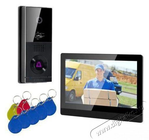 Evolveo DoorPhone AHD10, fekete H&aacute;ztart&aacute;s / Otthon / K&uuml;lt&eacute;r - Biztons&aacute;gtechnika - Kieg&eacute;sz&iacute;tő - 522587