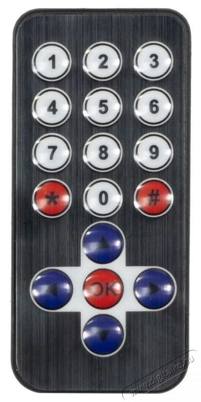 Evolveo DoorPhone AP2-2, fekete H&aacute;ztart&aacute;s / Otthon / K&uuml;lt&eacute;r - Biztons&aacute;gtechnika - Kieg&eacute;sz&iacute;tő - 519401