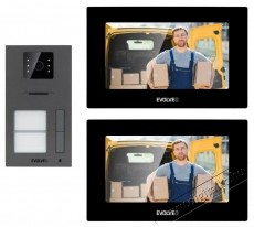 Evolveo DoorPhone AP2-2, fekete H&aacute;ztart&aacute;s / Otthon / K&uuml;lt&eacute;r - Biztons&aacute;gtechnika - Kieg&eacute;sz&iacute;tő - 519401