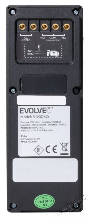 Evolveo Ringo RELAY - WiFi vide&oacute; kapucsengő kapunyit&oacute;val + kapucsengő aljzatra H&aacute;ztart&aacute;s / Otthon / K&uuml;lt&eacute;r - Lak&aacute;sfelszerel&eacute;s - Csengő - 519407