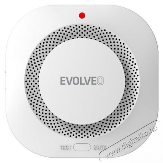 Evolveo SecuPro vezet&eacute;k n&eacute;lk&uuml;li f&uuml;st&eacute;rz&eacute;kelő H&aacute;ztart&aacute;s / Otthon / K&uuml;lt&eacute;r - Biztons&aacute;gtechnika - F&uuml;st- &eacute;s sz&eacute;n-monoxid &eacute;rz&eacute;kelő - 519410