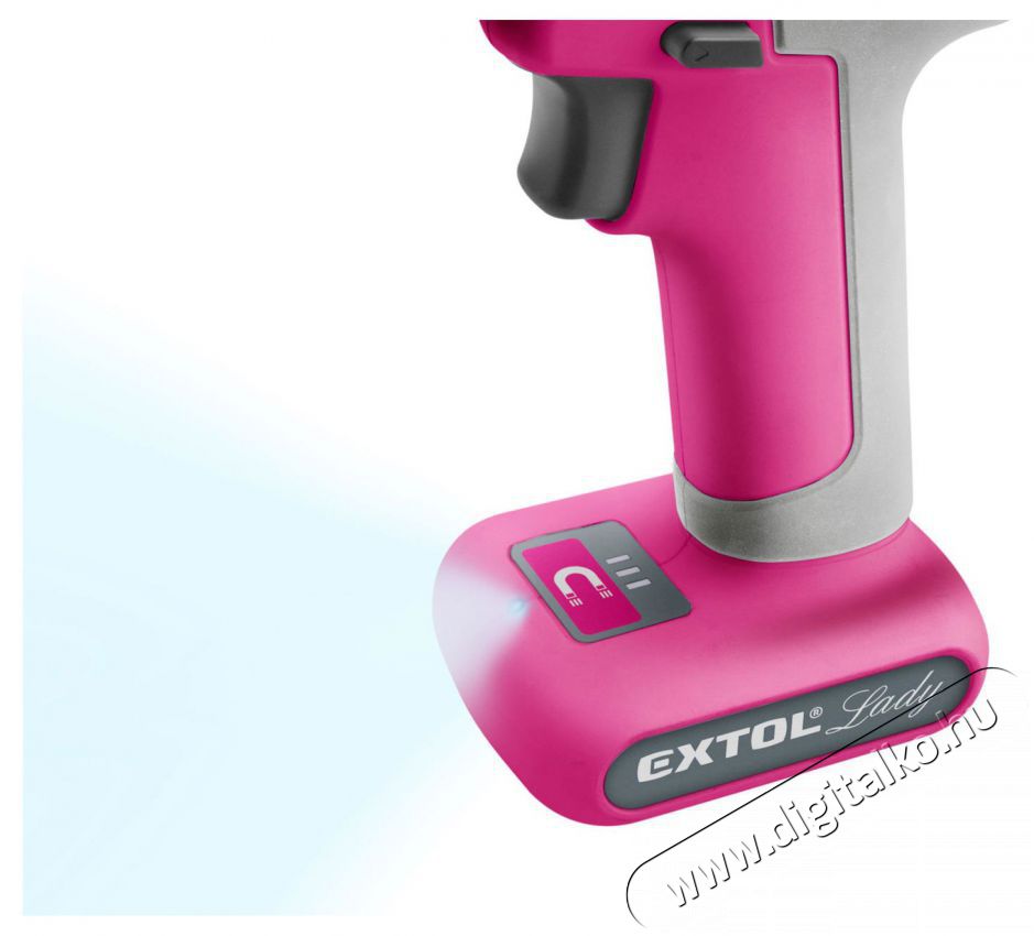 EXTOL LADY 402402 Akkus f&uacute;r&oacute;csavaroz&oacute;, r&oacute;zsasz&iacute;n H&aacute;ztart&aacute;s / Otthon / K&uuml;lt&eacute;r - Szersz&aacute;m - F&uacute;r&oacute; / f&uacute;r&oacute;kalap&aacute;cs - 518702