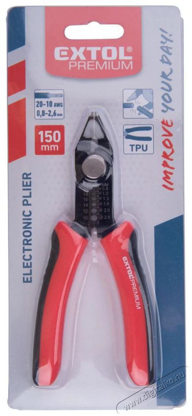 EXTOL PREMIUM 8831111 műszer&eacute;sz oldalcs&iacute;pő- &eacute;s vezet&eacute;k csupasz&iacute;t&oacute; fog&oacute; H&aacute;ztart&aacute;s / Otthon / K&uuml;lt&eacute;r - Szersz&aacute;m - Egy&eacute;b szersz&aacute;m - 522610