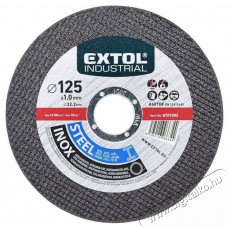 Extol Premium 8808103 V&Aacute;G&Oacute;KORONG 10 DB, AC&Eacute;LHOZ/INOXHOZ, K&Eacute;K, 125&times;1&times;22,2MM H&aacute;ztart&aacute;s / Otthon / K&uuml;lt&eacute;r - Szersz&aacute;m - Egy&eacute;b szersz&aacute;m - 516467