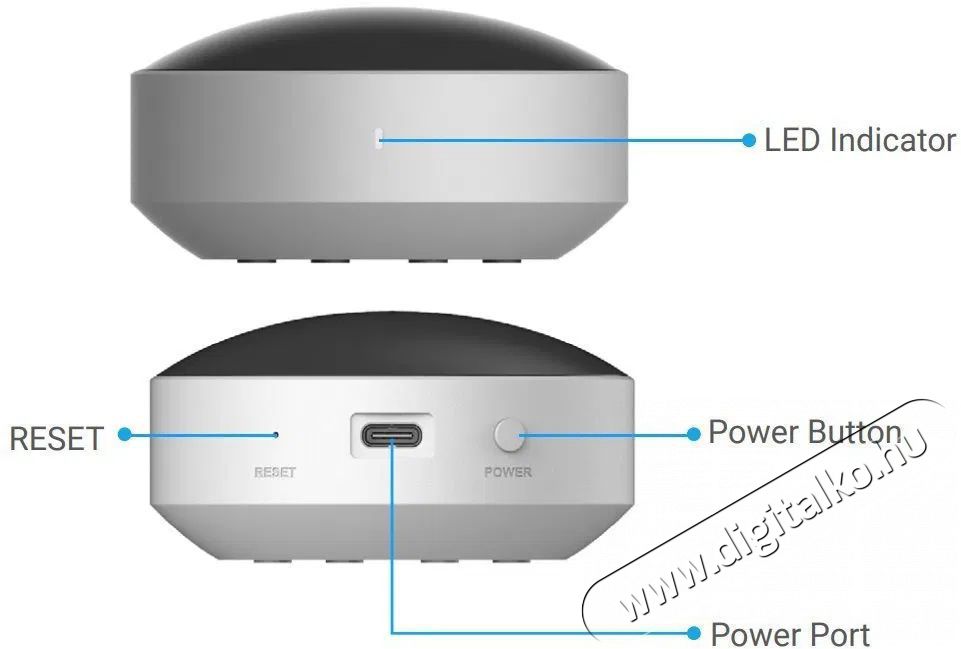 Ezviz Smart Infrared Remote Control T33 H&aacute;ztart&aacute;s / Otthon / K&uuml;lt&eacute;r - Okos otthon - Kieg&eacute;sz&iacute;tő - 522616