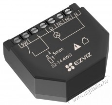 Ezviz T35-R100-WM okos WiFi kapcsol&oacute;modul, 1 csatorna, fogyaszt&aacute;sm&eacute;r&eacute;s H&aacute;ztart&aacute;s / Otthon / K&uuml;lt&eacute;r - Okos otthon - Kieg&eacute;sz&iacute;tő - 522618