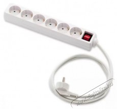 Famatel vez.+kapcsol&oacute; 16A-250V 1,5m 6-os hosszabb&iacute;t&oacute; H&aacute;ztart&aacute;s / Otthon / K&uuml;lt&eacute;r - Vil&aacute;g&iacute;t&aacute;s / elektromoss&aacute;g - H&aacute;l&oacute;zati eloszt&oacute; / hosszabb&iacute;t&oacute; / adapter - 394345