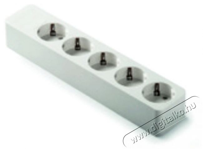 Famatel 2505 feh&eacute;r 16A-250V &ouml;t&ouml;s f&ouml;ldelt szerelhető eloszt&oacute; H&aacute;ztart&aacute;s / Otthon / K&uuml;lt&eacute;r - Vil&aacute;g&iacute;t&aacute;s / elektromoss&aacute;g - H&aacute;l&oacute;zati eloszt&oacute; / hosszabb&iacute;t&oacute; / adapter - 386880