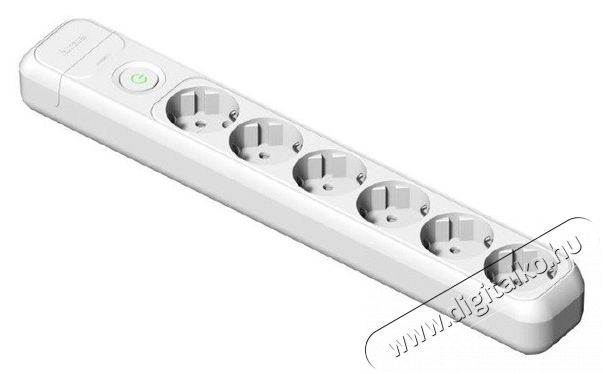 Famatel 2508 kapcsol&oacute;val feh&eacute;r 16A-250V hatos f&ouml;ldelt szerelhető eloszt&oacute; H&aacute;ztart&aacute;s / Otthon / K&uuml;lt&eacute;r - Vil&aacute;g&iacute;t&aacute;s / elektromoss&aacute;g - H&aacute;l&oacute;zati eloszt&oacute; / hosszabb&iacute;t&oacute; / adapter - 394352