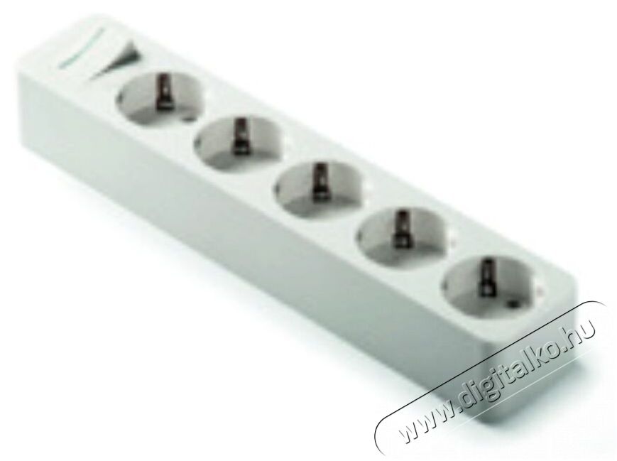 Famatel 2525 kapcsol&oacute;val feh&eacute;r 16A-250V &ouml;t&ouml;s f&ouml;ldelt szerelhető eloszt&oacute; H&aacute;ztart&aacute;s / Otthon / K&uuml;lt&eacute;r - Vil&aacute;g&iacute;t&aacute;s / elektromoss&aacute;g - H&aacute;l&oacute;zati eloszt&oacute; / hosszabb&iacute;t&oacute; / adapter - 394357