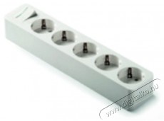 Famatel 2525 kapcsol&oacute;val feh&eacute;r 16A-250V &ouml;t&ouml;s f&ouml;ldelt szerelhető eloszt&oacute; H&aacute;ztart&aacute;s / Otthon / K&uuml;lt&eacute;r - Vil&aacute;g&iacute;t&aacute;s / elektromoss&aacute;g - H&aacute;l&oacute;zati eloszt&oacute; / hosszabb&iacute;t&oacute; / adapter - 394357