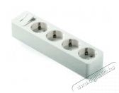 Famatel 2528 kapcsol&oacute;val feh&eacute;r 16A-250V n&eacute;gyes f&ouml;ldelt szerelhető eloszt&oacute; H&aacute;ztart&aacute;s / Otthon / K&uuml;lt&eacute;r - Vil&aacute;g&iacute;t&aacute;s / elektromoss&aacute;g - H&aacute;l&oacute;zati eloszt&oacute; / hosszabb&iacute;t&oacute; / adapter - 394356