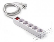 Famatel vez.+kapcsol&oacute; 16A-250V 3m 5-&ouml;s hosszabb&iacute;t&oacute; H&aacute;ztart&aacute;s / Otthon / K&uuml;lt&eacute;r - Vil&aacute;g&iacute;t&aacute;s / elektromoss&aacute;g - H&aacute;l&oacute;zati eloszt&oacute; / hosszabb&iacute;t&oacute; / adapter - 386951