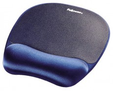 Fellowes 9172801 Memory Foam habtöltésű csuklótámaszos zafírkék egérpad Iroda és számítástechnika - Egér - Egérpad - 384709
