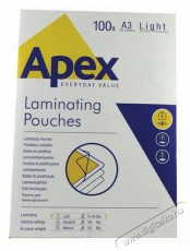 Fellowes Apex Light A3 75-80mic 100db-os meleglamináló fólia Iroda és számítástechnika - Papír kezelő termék - Lamináló fólia - 387125