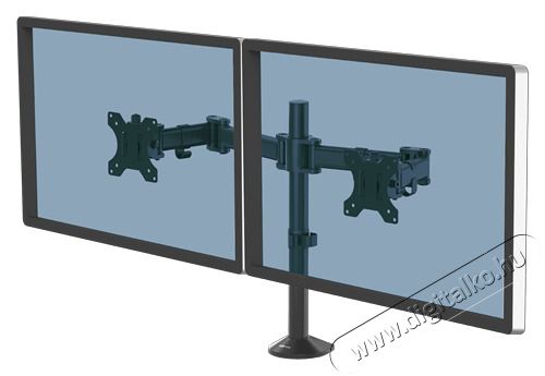 Fellowes Reflex 8502601 k&eacute;tkaros fekete monitortart&oacute; kar Fot&oacute;-Vide&oacute; kieg&eacute;sz&iacute;tők - &Aacute;llv&aacute;ny kieg&eacute;sz&iacute;tő - Egy&eacute;b &aacute;llv&aacute;ny kieg&eacute;sz&iacute;tő - 506930