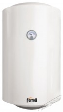 Ferroli E-Glasstech 100 Bojler, 100l, 1500 W, 0.8 Mpa, Feh&eacute;r H&aacute;ztart&aacute;s / Otthon / K&uuml;lt&eacute;r - V&iacute;zmeleg&iacute;tő / bojler / t&aacute;rol&oacute; - Bojler / melegv&iacute;z t&aacute;rol&oacute; - 533376