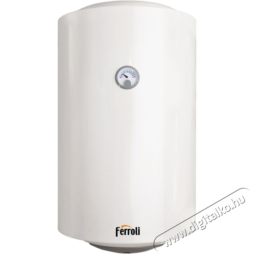 Ferroli E-Glasstech 150 bojler, 150l, 1500W, 0.8 Mpa, Feh&eacute;r H&aacute;ztart&aacute;s / Otthon / K&uuml;lt&eacute;r - V&iacute;zmeleg&iacute;tő / bojler / t&aacute;rol&oacute; - Bojler / melegv&iacute;z t&aacute;rol&oacute; - 536525