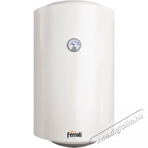 Ferroli E-Glasstech 150 bojler, 150l, 1500W, 0.8 Mpa, Feh&eacute;r H&aacute;ztart&aacute;s / Otthon / K&uuml;lt&eacute;r - V&iacute;zmeleg&iacute;tő / bojler / t&aacute;rol&oacute; - Bojler / melegv&iacute;z t&aacute;rol&oacute; - 536525