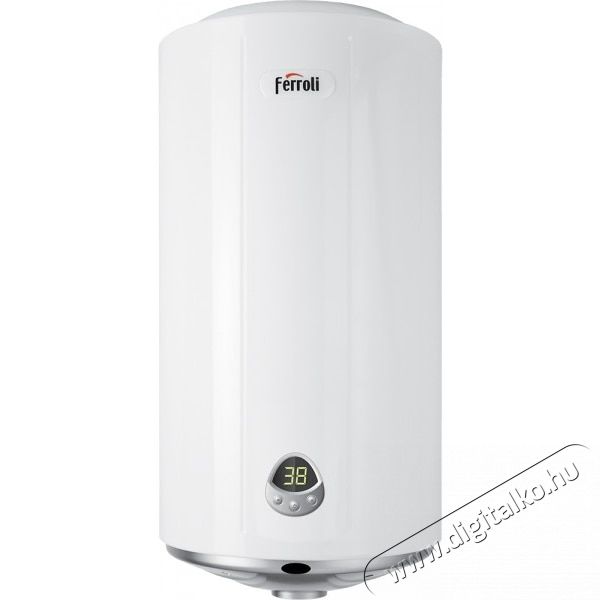 Ferroli TND Plus 80 Elektromos v&iacute;zmeleg&iacute;tő, 1500 W, 80 l H&aacute;ztart&aacute;s / Otthon / K&uuml;lt&eacute;r - V&iacute;zmeleg&iacute;tő / bojler / t&aacute;rol&oacute; - V&iacute;zmeleg&iacute;tő - 536523