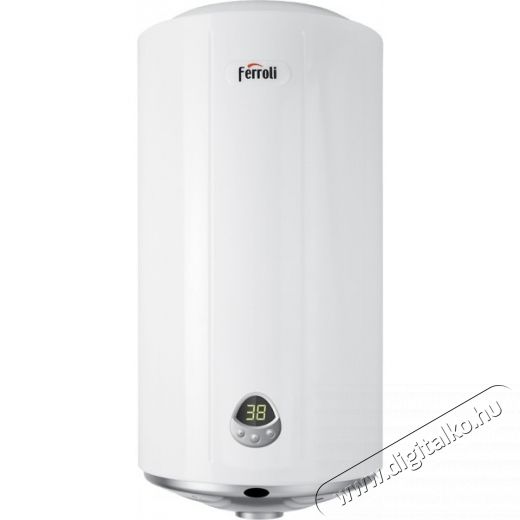 Ferroli TND Plus 80 Elektromos v&iacute;zmeleg&iacute;tő, 1500 W, 80 l H&aacute;ztart&aacute;s / Otthon / K&uuml;lt&eacute;r - V&iacute;zmeleg&iacute;tő / bojler / t&aacute;rol&oacute; - V&iacute;zmeleg&iacute;tő - 536523