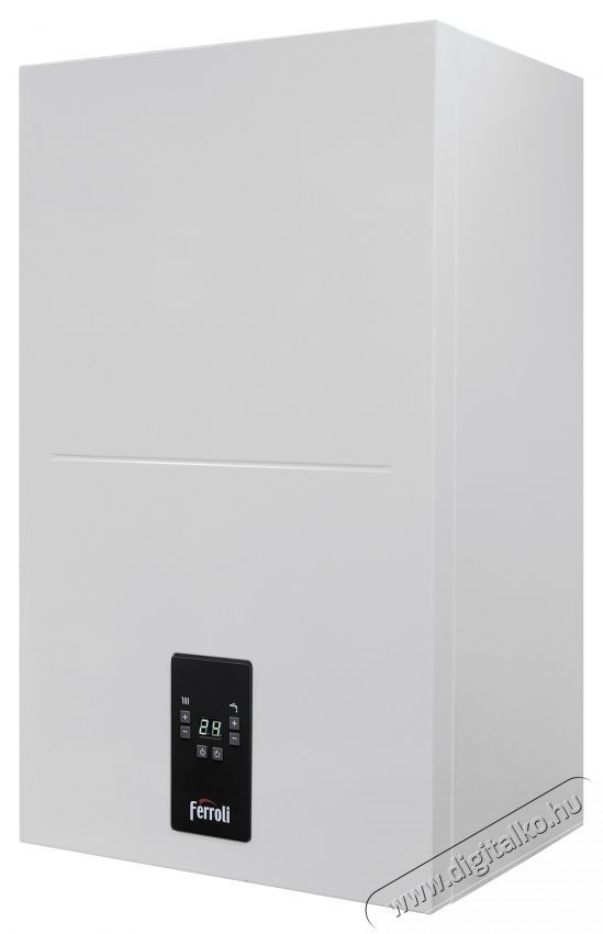 Ferroli TOR 9, 9 kW-os falra szerelhető elektromos kaz&aacute;n, digit&aacute;lis kijelzővel H&aacute;ztart&aacute;s / Otthon / K&uuml;lt&eacute;r - Fűt&eacute;s - Hősug&aacute;rz&oacute; / fűtőtest - 536522