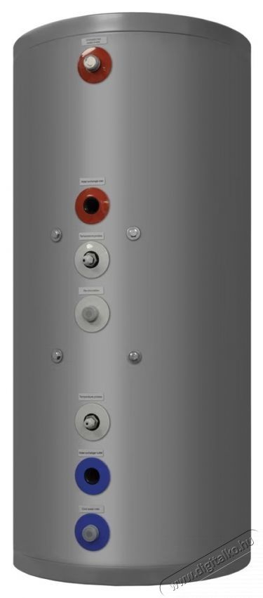 Ferroli ECOUNIT F 200-2C k&eacute;ttekercses bojler, 1500 W, 200 l, 8 bar H&aacute;ztart&aacute;s / Otthon / K&uuml;lt&eacute;r - V&iacute;zmeleg&iacute;tő / bojler / t&aacute;rol&oacute; - Bojler / melegv&iacute;z t&aacute;rol&oacute; - 536513