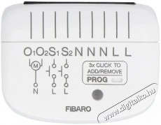 Fibaro 4 redőnyvez&eacute;rlő, Z-Wave Plus H&aacute;ztart&aacute;s / Otthon / K&uuml;lt&eacute;r - Okos otthon - Kieg&eacute;sz&iacute;tő - 522640