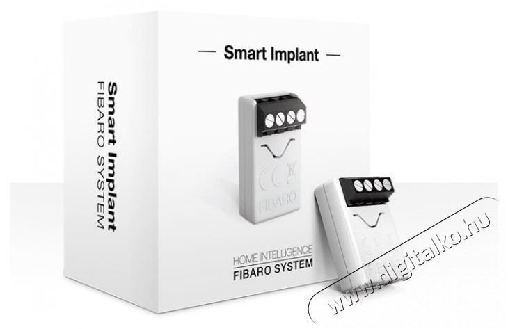 Fibaro Smart Implant H&aacute;ztart&aacute;s / Otthon / K&uuml;lt&eacute;r - Okos otthon - Kieg&eacute;sz&iacute;tő - 522648